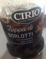 Mängden socker i Zuppa di borlotti
