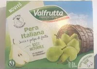 Mängden socker i Pera italiana