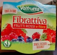 Mängden socker i Fibrattiva Frutti Rosse e Fibre