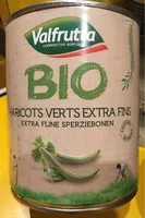 Mängden socker i Haricots Verts Extra Fins