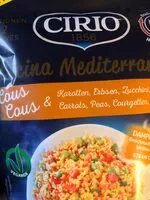 Mängden socker i Cirio Couscous mit Gemüse