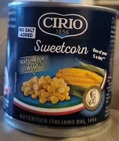Mängden socker i (CIRIO) Sweetcorn