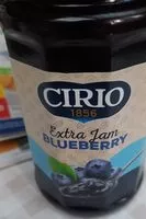 Mängden socker i Extra jam blueberry