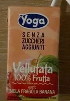 Mängden socker i Vellutata 100% frutta