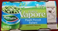 Mängden socker i Piselli piccoli italiani