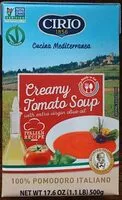 Mängden socker i creamy tomato soup