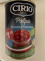 Mängden socker i Polpa Chopped Tomatoes