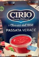 Mängden socker i Passata verace