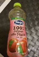 Mängden socker i Yoga 100% Intensa alla pesca con uva