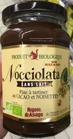 Mängden socker i Nocciolata sans lait