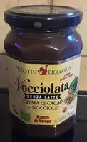 Mängden socker i Nocciolata senza latte