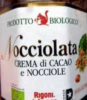 Mängden socker i Nocciolata crema al cacao e nocciole