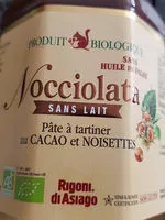 Mängden socker i Nocciolata sans lait pâte à tartiner bio
