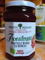 Mängden socker i Fiordifrutta mirtilli rossi di bosco