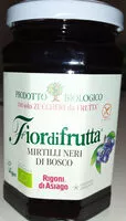 Mängden socker i Fiordifrutta mirtilli neri di bosco