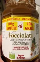 Mängden socker i Nocciolata