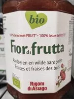 Mängden socker i fior di frutta fraises