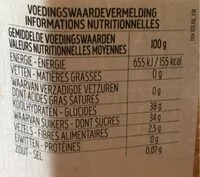 Mängden socker i Confiture abricots