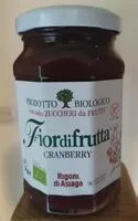Mängden socker i Fio di frutta cranberry