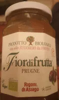 Mängden socker i Fior di frutta prugne