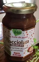 Mängden socker i Nocciolata crunchy - Pâte à tartiner au cacao et noisettes