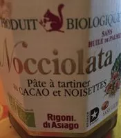 Mängden socker i nocciolata