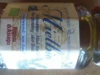 Mängden socker i Miel Italien des bois