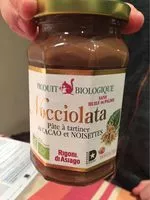 Mängden socker i Nocciolata