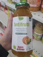Mängden socker i Tantifrutti Albicocca, pesca, mela al basilico