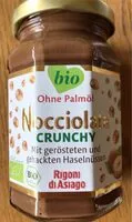 Mängden socker i Nocciolata Crunchy