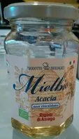 Mängden socker i Mielbio acacia non riscaldato