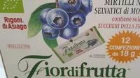 Mängden socker i Fiordifrutta