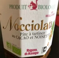 Mängden socker i Nocciolata