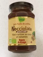 Mängden socker i Nocciolata