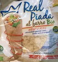 Mängden socker i Real piada al farro bio