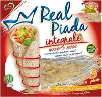 Mängden socker i Real piada integrale