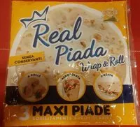 Mängden socker i Real Piada Wrap & Roll