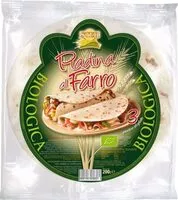 Mängden socker i Piadine sfogliate al farro bio