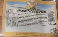 Mängden socker i maxi hot doghe con sesamo