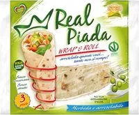 Mängden socker i Real piada fresca wrap & roll all'olio extra vergine d'oliva