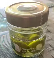 Mängden socker i Peperoncini con formaggio di capra