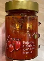 Mängden socker i Datterino di calabria rosso intero in succo