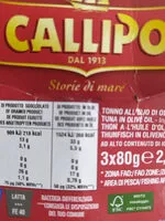 Mängden socker i Tonno all'olio di oliva