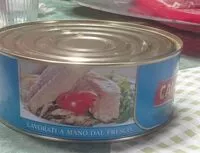 Mängden socker i filetti di sgombro