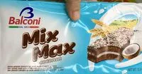 Mängden socker i Mix max coconut