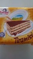 Mängden socker i Torta Tiramisu