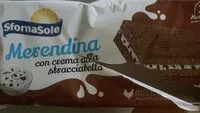 Mängden socker i Merendina  con crema alla stracciatella