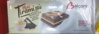 Mängden socker i Balconi Mini-tiramisu Snack Cakes - 10 Cakes Per Pack
