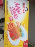 Mängden socker i Mini Rolls Fragola