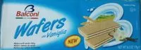 Mängden socker i Wafers - Vaniglia-Vanilla